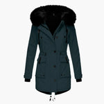 Andrea Longline Hooded Winter Jacket