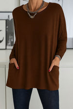 Selina Relaxed Long-Sleeve Top
