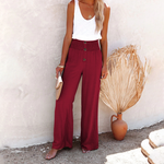 Julia Comfortable High-Waist Wide-Leg Pants