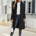 Johanna Hooded Mid-Length Puffer Coat