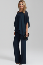 Jana Cold-Shoulder Wide-Leg Jumpsuit