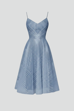 Katharina Spaghetti Strap A-Line Midi Dress