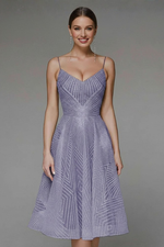 Katharina Spaghetti Strap A-Line Midi Dress
