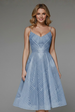 Katharina Spaghetti Strap A-Line Midi Dress