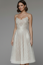 Katharina Spaghetti Strap A-Line Midi Dress