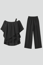 Isabella Off-Shoulder Wide-Leg Jumpsuit