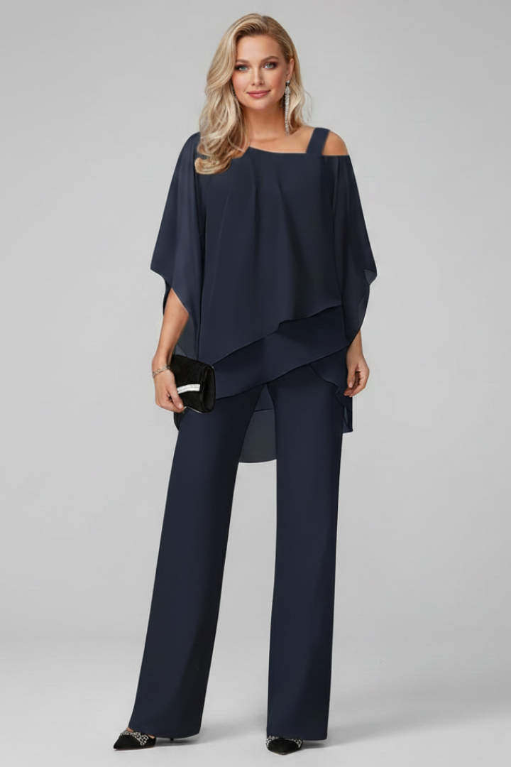 Isabella Off-Shoulder Wide-Leg Jumpsuit