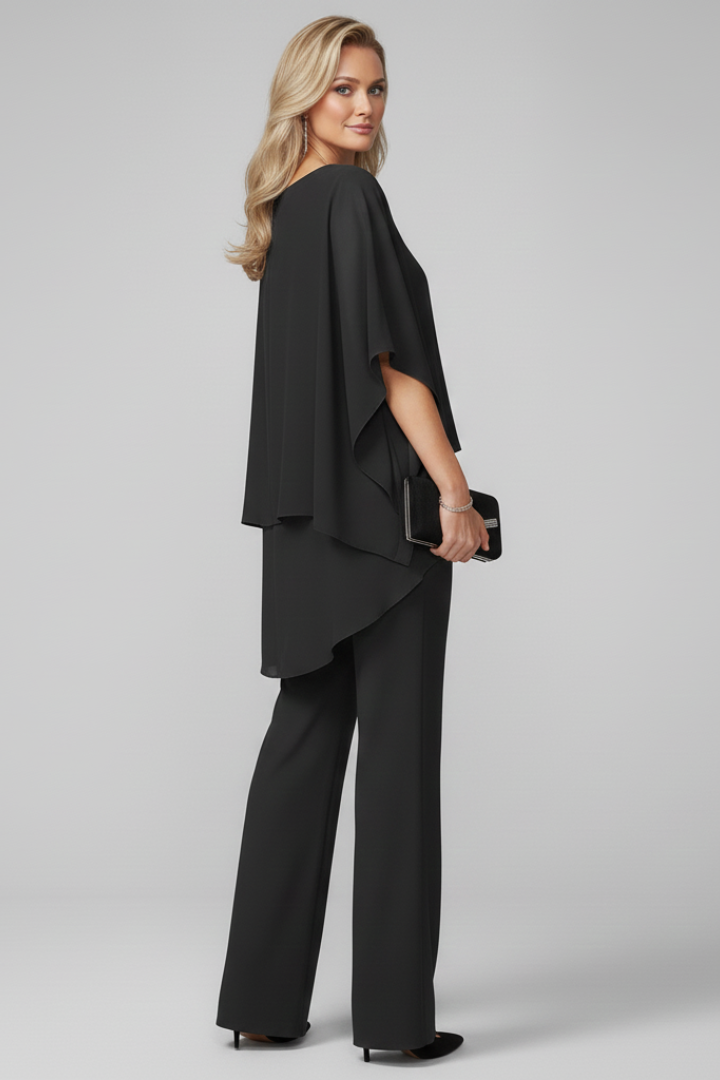Isabella Off-Shoulder Wide-Leg Jumpsuit