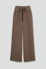 Karin Drawstring Wide-Leg Palazzo Pants