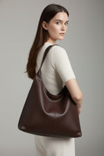 Jacqueline Classic Faux Leather Tote Bag