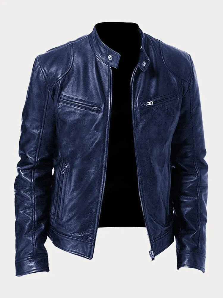 Nicole Streetwear Moto Leather Jacket