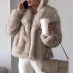 Doris Cozy Short Faux Fur Winter Jacket
