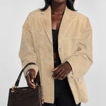 Pauline Urban Relaxed-Fit Leather Jacket