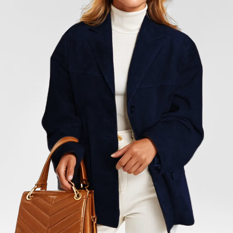 Pauline Urban Relaxed-Fit Leather Jacket