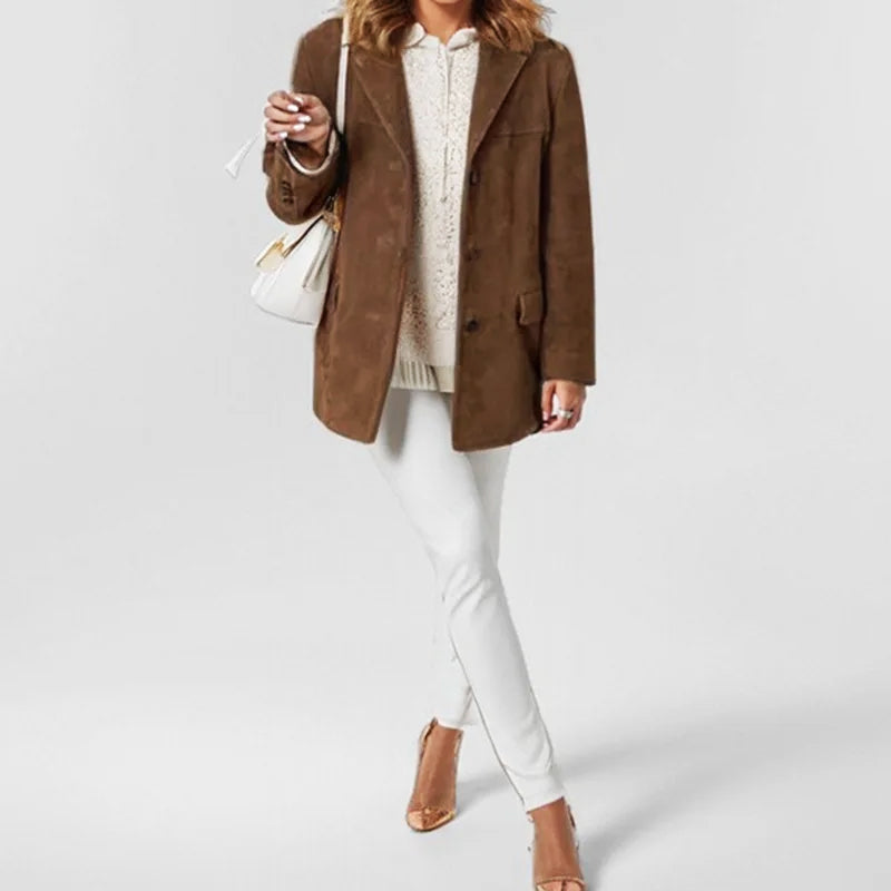 Pauline Urban Relaxed-Fit Leather Jacket