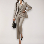Monika Three-Piece Tailored Pantsuit