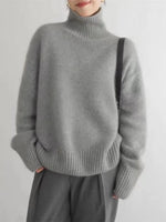 Doris High Neck Knit Sweater