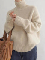 Doris High Neck Knit Sweater