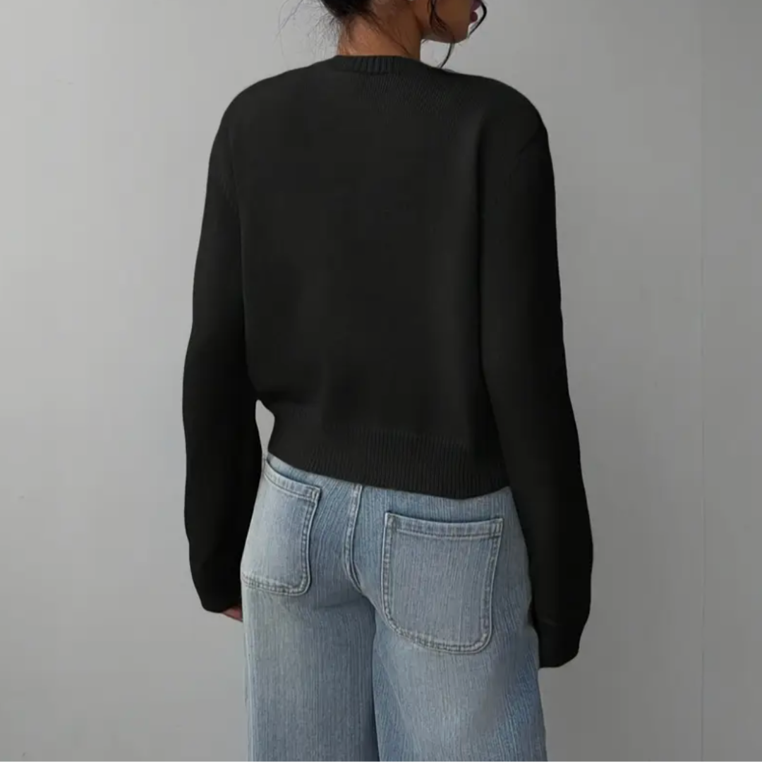 Bettina Collared Button-Up Cardigan