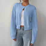 Bettina Collared Button-Up Cardigan