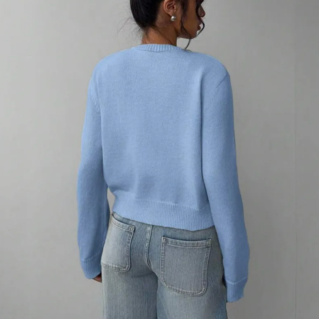 Bettina Collared Button-Up Cardigan