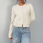 Bettina Collared Button-Up Cardigan