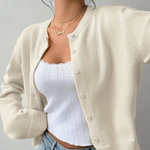 Bettina Collared Button-Up Cardigan