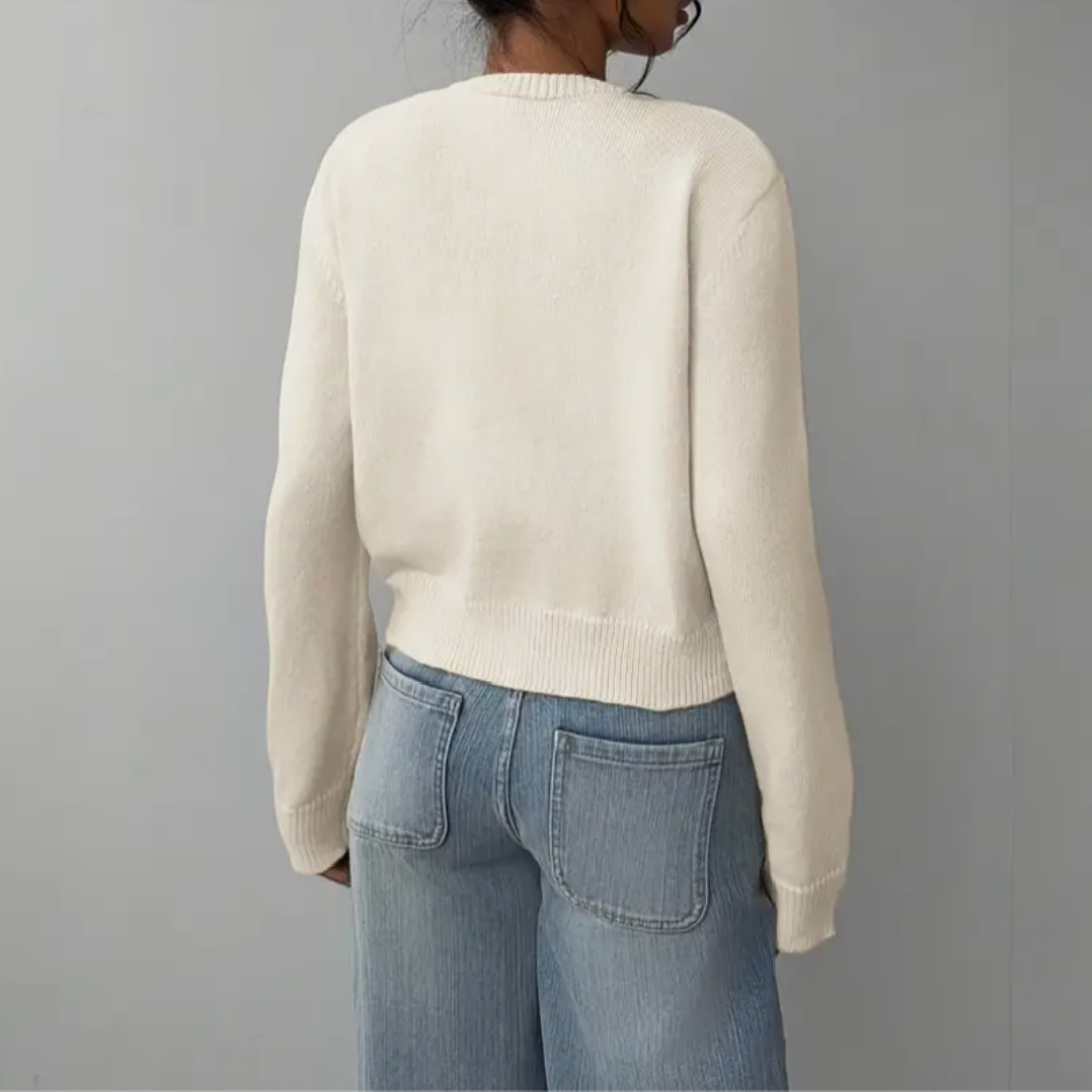 Bettina Collared Button-Up Cardigan