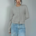 Bettina Collared Button-Up Cardigan