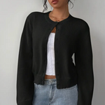 Bettina Collared Button-Up Cardigan