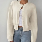 Bettina Collared Button-Up Cardigan
