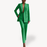 Leonie Tailored Suit Set with Long Blazer