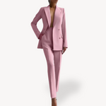 Leonie Tailored Suit Set with Long Blazer