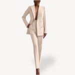 Leonie Tailored Suit Set with Long Blazer