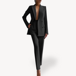 Leonie Tailored Suit Set with Long Blazer