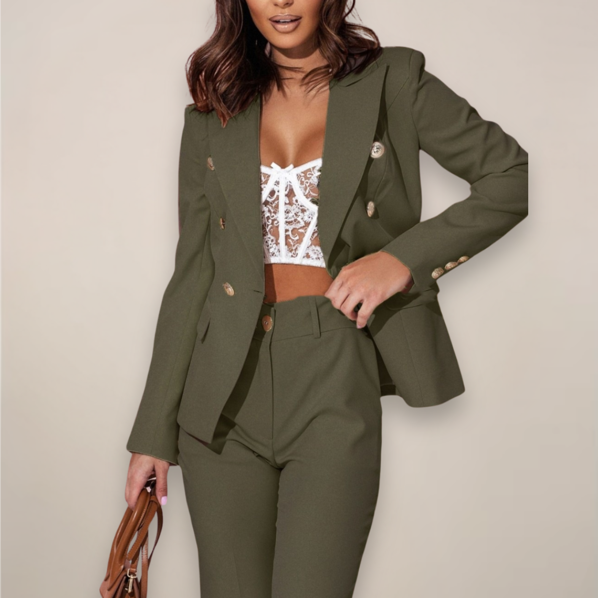 Katharina Tailored Blazer and Pants Set