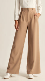 Gabriela High-Waist Wide-Leg Trousers