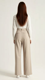 Gabriela High-Waist Wide-Leg Trousers