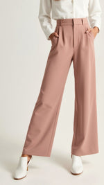 Gabriela High-Waist Wide-Leg Trousers