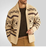 Lukas Casual Warm Patterned Cardigan
