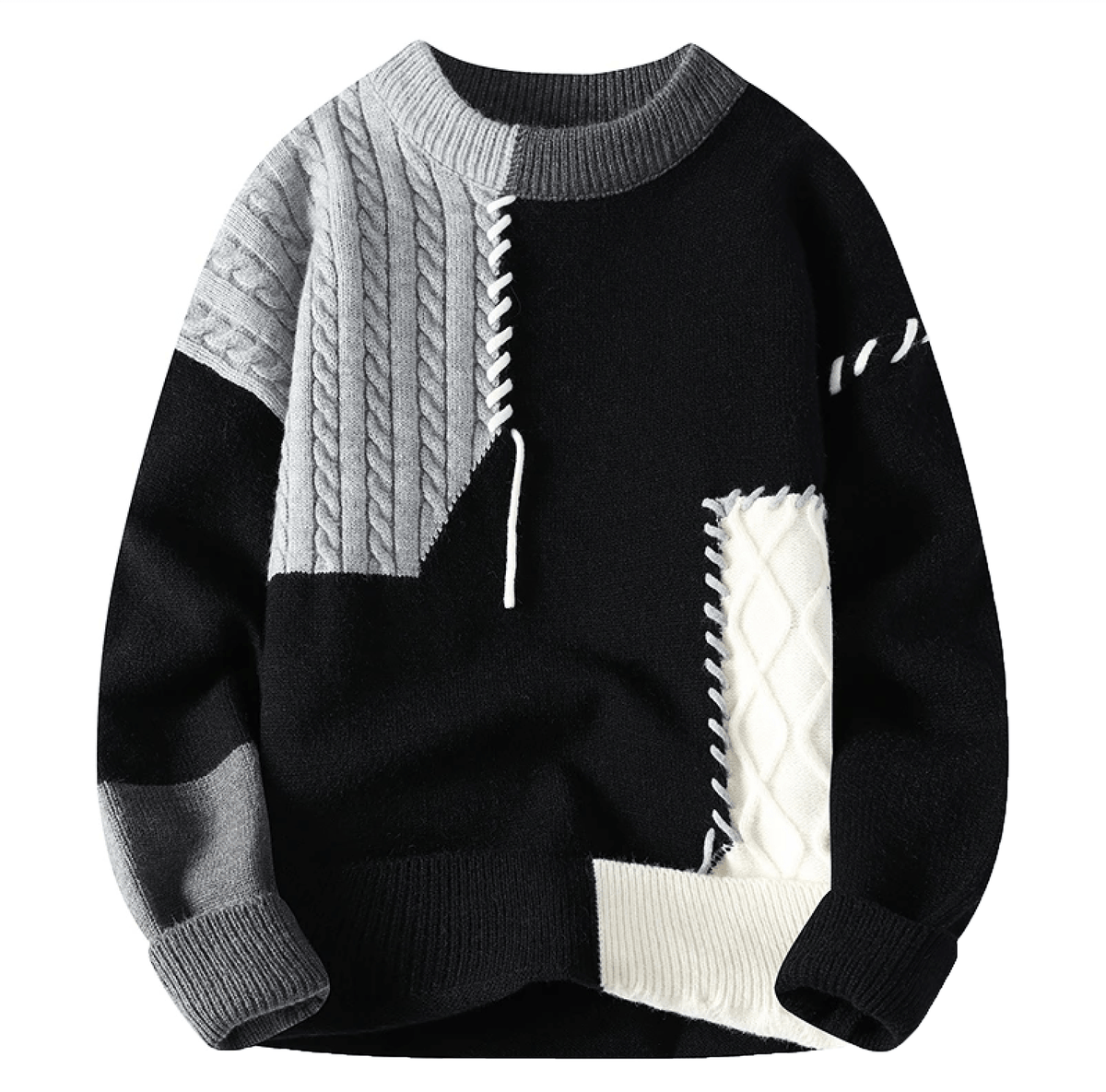 Anton Patch Detail Pullover