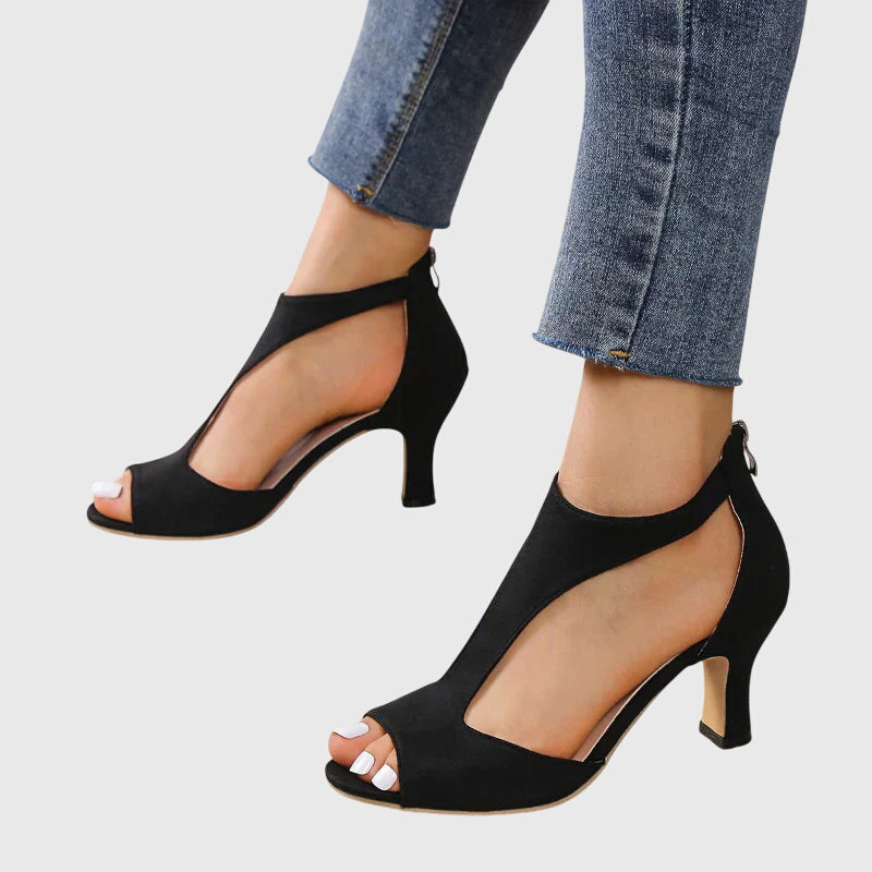 Delfina | Block Heel Pumps