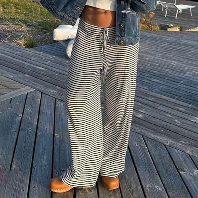 Daniela Striped Relaxed Pants