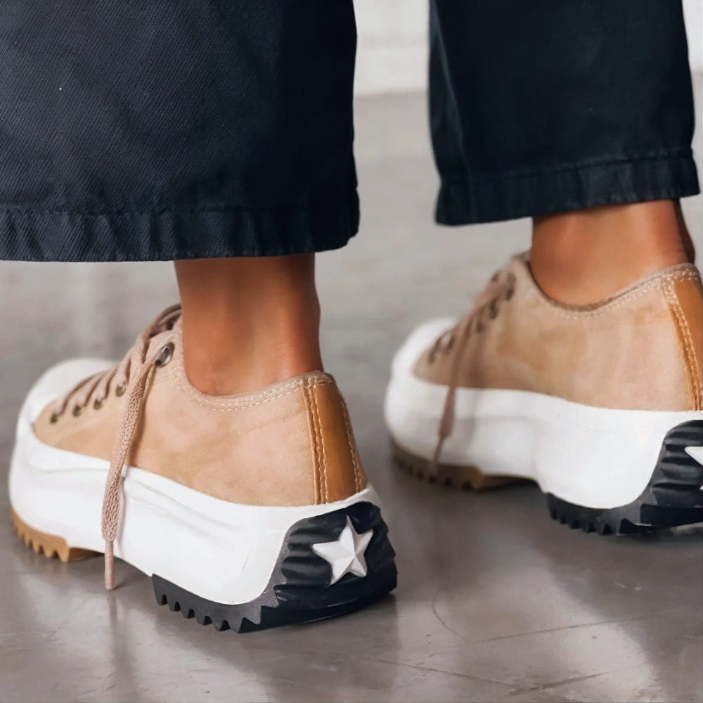 Elfriede Lace-Up Platform Sneakers