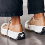 Elfriede Lace-Up Platform Sneakers