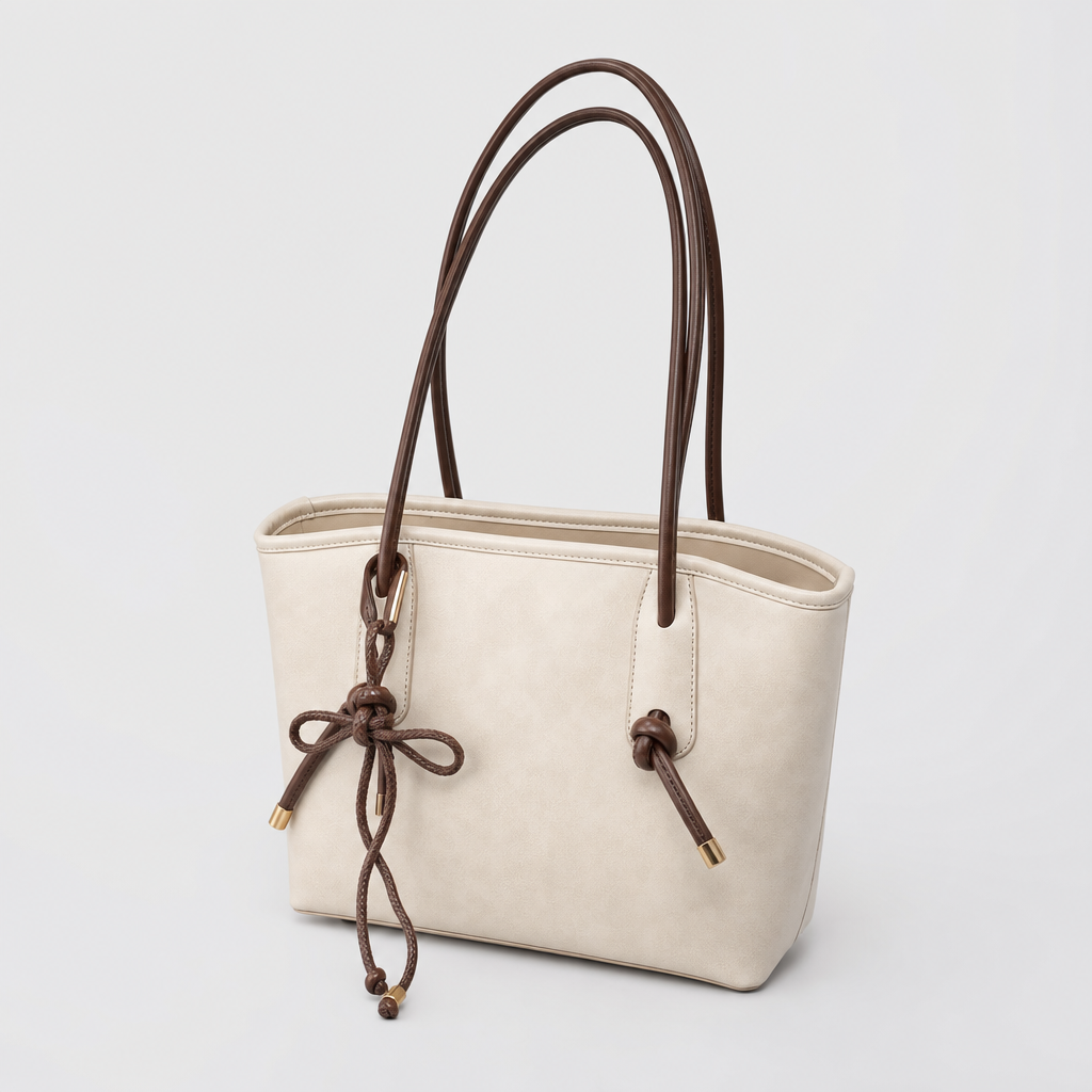 Amberley Vintage Shoulder Bag in cream
