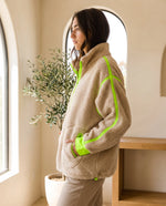 Della Half-Zip Pullover for Women – Oatmeal