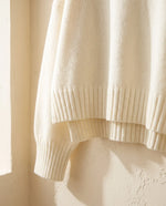 Lyra Knit Sweater & Wide Leg Pants Set – Cream