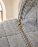 Marlowe Lightweight Quilted Jacket for Women – Light Grey