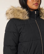 Blythe Puffer Jacket for Women - Cropped Hooded Zip-Up